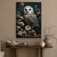 Owl Look At You, Owl Canvas Painting, Wall Art Decor, Poster Gift For Owl Lovers