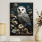 Owl Look At You, Owl Canvas Painting, Wall Art Decor, Poster Gift For Owl Lovers