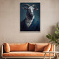 Gentlemen Goat In Suit, Victorian Goat Canvas Painting, Goat Portrait Wall Art Decor, Poster Gift For Goat Lovers