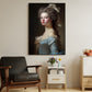 Queen Portrait, Victorian Canvas Painting, Women Wall Art Decor, Mythical Queen Poster Gift