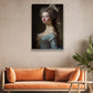 Queen Portrait, Victorian Canvas Painting, Women Wall Art Decor, Mythical Queen Poster Gift