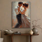 Romantic Dance Couple, Victorian Canvas Painting, Love Wall Art Decor, Poster Gift For Dance Lovers