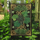 Shamrock And Celtic Knot, St Patrick's Day Garden Flag & House Flag Gift, St Patricks Day Irish Outdoor Decoration
