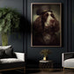 Gentlemen Spaniel In Victorian Style, Victorian Dog Canvas Painting, Victorian Animal Wall Art Decor, Poster Gift For Gentlemen Spaniel Lovers