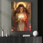 Angel's Embrace, Angel Canvas Painting, Blessed Wall Art Decor, Poster Gift For Angel Lovers