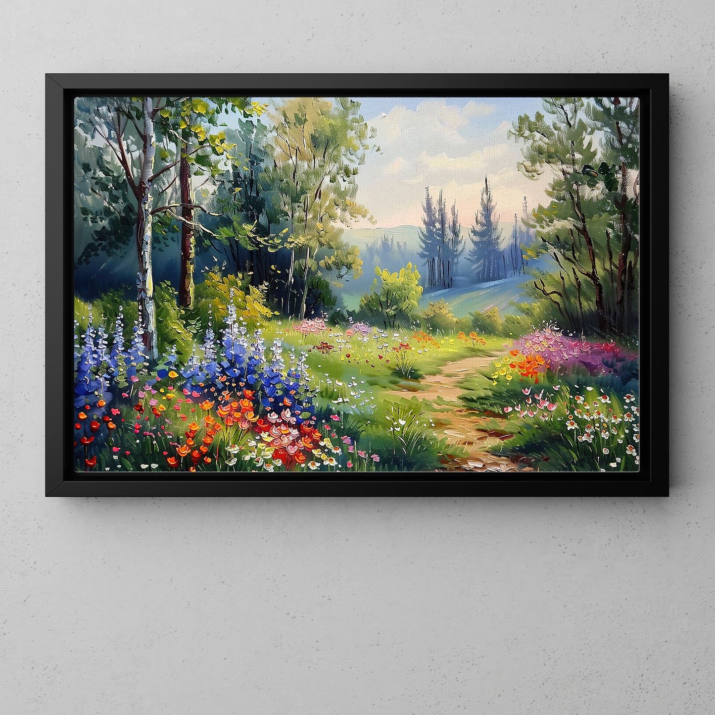 The Beauty Of The Wild, Whispers Canvas Painting, Modern Wall Art Decor, Poster Gift For Landscapes Lovers