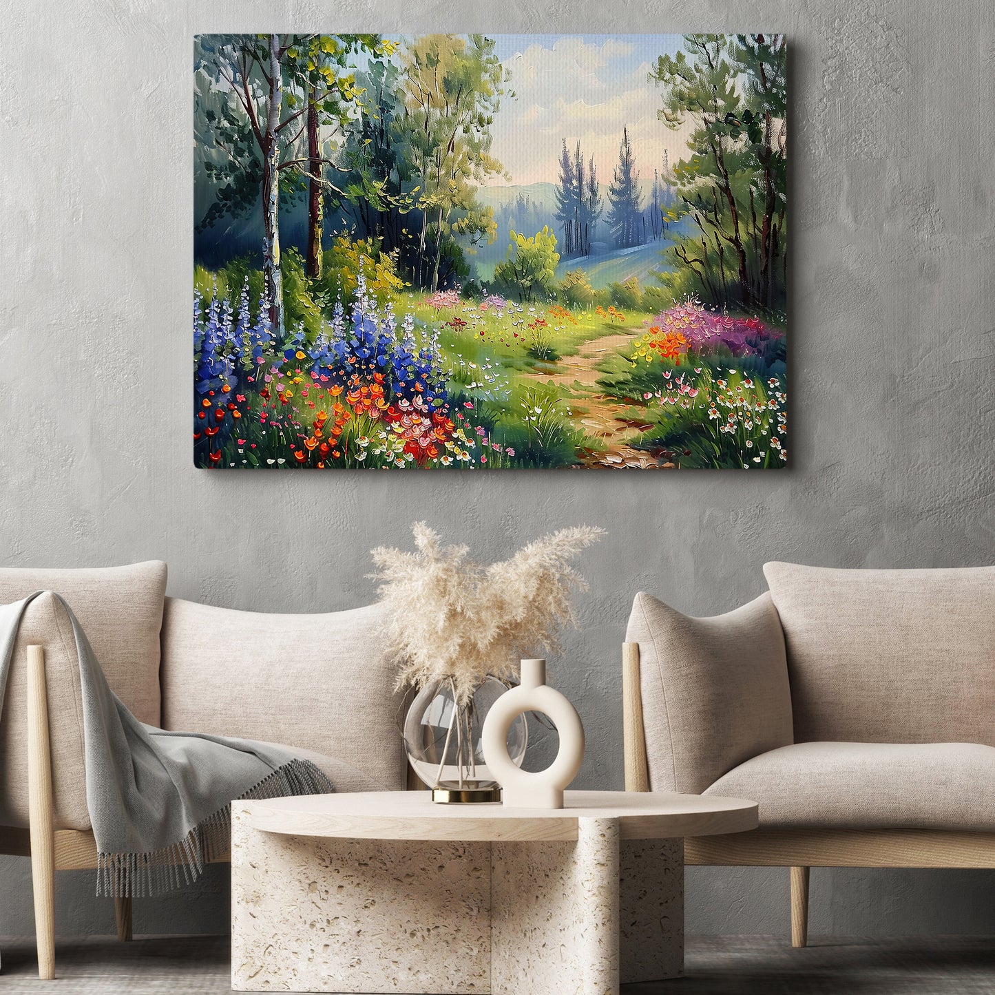 The Beauty Of The Wild, Whispers Canvas Painting, Modern Wall Art Decor, Poster Gift For Landscapes Lovers