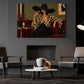 Modern Woman Canvas Painting, Elegant Woman Drinking Wine Wall Art Decor, Poster Gift