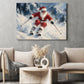 Christmas Santa Claus Skiing Canvas Painting, Santa Hits The Slopes Wall Art Decor, Xmas Poster Gift For Skiing Lover