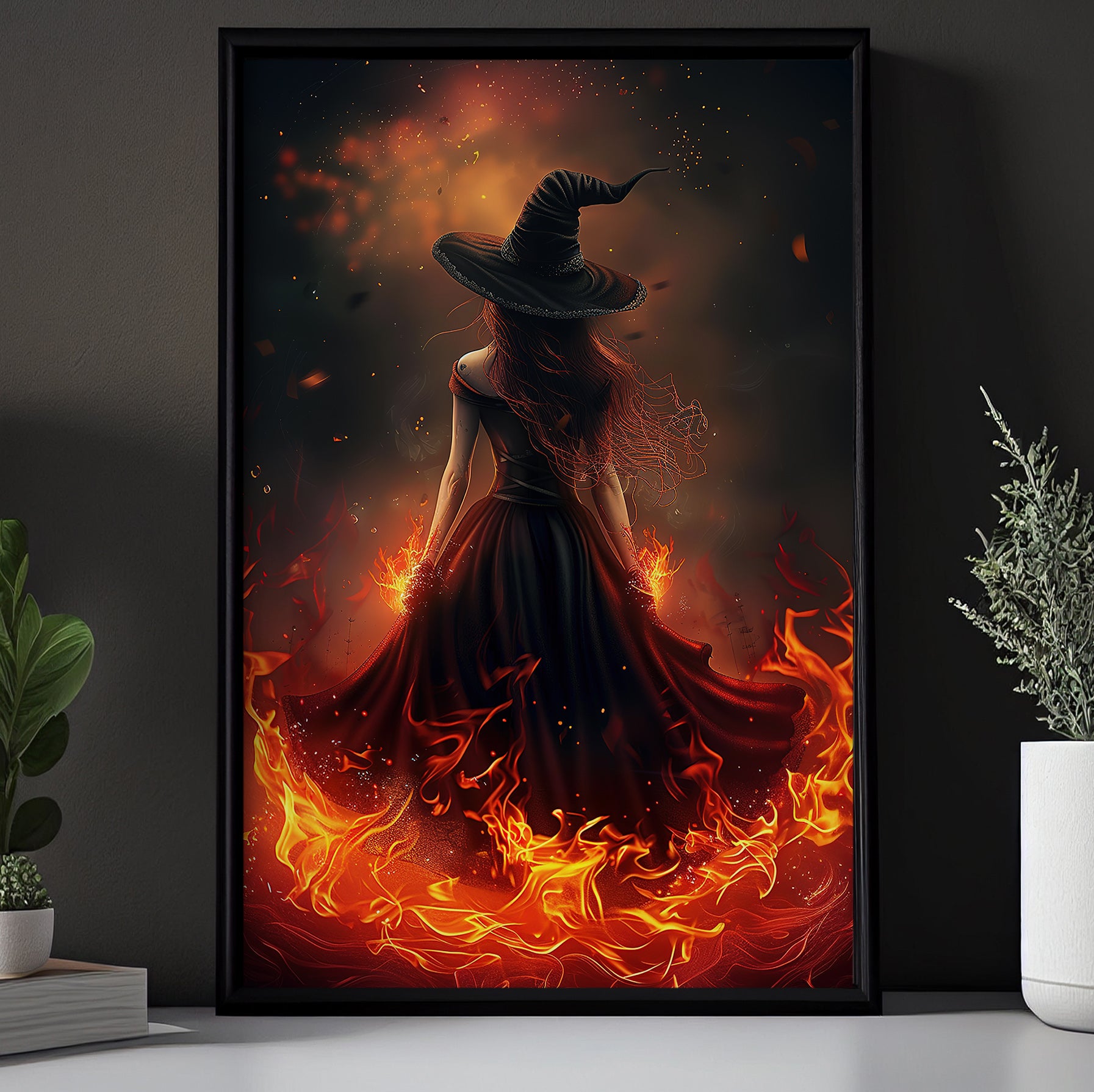 Coven of Witches Halloween Wall Art