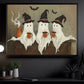 Ghostly Gathering, Ghost Canvas Painting, Spooky Season Wall Art Decor, Halloween Poster Gift For Ghost Lovers