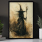 Windswept Witch, Witches Canvas Painting, Spooky Season Wall Art Decor, Halloween Poster Gift For Witch Lovers