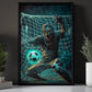 Undead Defender, Soccer Canvas Painting, Spooky Season Wall Art Decor, Halloween Poster Gift For Soccer Lovers