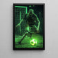 Zombie’s Penalty Kick, Soccer Canvas Painting, Spooky Season Wall Art Decor, Halloween Poster Gift For Soccer Lovers