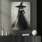 Mistress Of The Shadows, Witch Canvas Painting, Spooky Season Wall Art Decor, Halloween Poster Gift For Witch Lovers