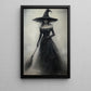 Mistress Of The Shadows, Witch Canvas Painting, Spooky Season Wall Art Decor, Halloween Poster Gift For Witch Lovers