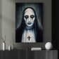 Eyes of the Abyss Shadows Canvas Painting, Spooky Season Wall Art Decor, Halloween Poster Gift