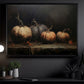 Interesting Pumpkin Halloween Canvas Painting, The Wilted Pumpkin Collection Spooky Season Wall Art Decor, Halloween Poster Gift