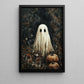 Interesting Halloween Canvas Painting, Forest Ghost Season Wall Art Decor, Halloween Poster Gift For Ghost Lovers