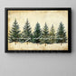Christmas Canvas Painting, A Pine Tree Christmas Wall Art Decor, Xmas Poster Gift