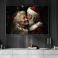 Christmas Canvas Painting, A Christmas Love Story Wall Art Decor, Xmas Poster Gift