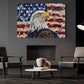 An American Symbol, Eagle Canvas Painting, Wall Art Decor, Poster Gift For Eagle Lovers