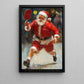 Santa Claus Playing Pickleball Canvas Painting, Pickleball Wall Art Decor, Xmas Poster Gift For Pickleball Lovers