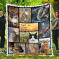 Cat Blanket, Angels Don't Always Have Wings Sometimes They Have Whiskers Fleece Blanket - Sherpa Blanket Gift For Cat Lover, Cat Owners