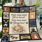 Funny Dog Blanket, Chihuahua First They Steal Your Heart Then They Steal Your Bed Fleece Blanket - Sherpa Blanket Gift For Dog Lovers, Dog Owners