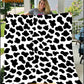 Cow Blanket, Cow Fleece Blanket - Sherpa Blanket Gift For Cow Lover