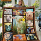 Cute Goat Blanket, Goat Fleece Blanket - Sherpa Blanket Gift For Goat Lover
