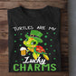 Cute Patrick's Day Turtle T-shirt, Turtles Are My Lucky Charms Lucky Hat Gift For Turtle Lovers, Turtle Owners, Turtle Tees