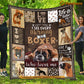 Dog Blanket, First Thing I See Every Morning Fleece Blanket - Sherpa Blanket Gift For Dog Lovers, Dog Owners