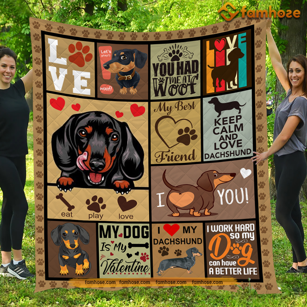 Dog Blanket, I Work Hard So My Dog Can Have A Better Life Fleece Blanket - Sherpa Blanket Gift For Dog Lovers, Dog Owners