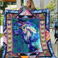 Horse Blanket, Colorful Horse Fleece Blanket - Sherpa Blanket Gift For Horse Lover