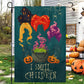 Funny Halloween Witch Flag House Flag, I Smell Children Yard Flag Spooky Season Gift For Witch Lovers