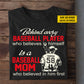 Personalized Mother's Day Baseball Boy T-shirt, Baseball Mom Who Believed In His First, Gift For Baseball Lovers, Baseball Players