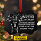 Personalized Football Boy Christmas Ornament, I Am The Storm, Xmas Aluminum Ornament Gift For Football Lovers