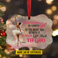 Personalized Ballet Girl Christmas Ornament, Your Talent Is God's Gift To You, Xmas Aluminum Ornament Gift For Ballet Lovers