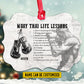 Personalized Muay Thai Christmas Ornament, Muay Thai Life Lessons, Xmas Aluminum Ornament Gift For Muay Thai Lovers
