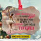 Personalized Ballet Girl Christmas Ornament, Your Talent Is God's Gift To You, Xmas Aluminum Ornament Gift For Ballet Lovers
