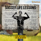 Personalized Soccer Woman Metal Sign, Inspirational Soccer Life Lessons Sports Sign, Field Decor Gift For Soccer Lovers