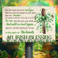 St Patrick's Day Metal Sign, An Irish Blessing, Welcome To The Magical Garden Backyard Sign
