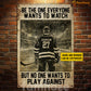 Personalized Hockey Man Metal Sign, Be The One Everyone Wants To Watch Sport Sign, Field Decor Gift For Hockey Lovers