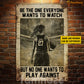 Personalized Basketball Woman Metal Sign, Be The One Every One Wants To Watch, Inspirational Quote Sport Sign, Field Decor Gift For Basketball Lovers