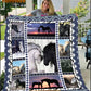 Mother's Day Horse Blanket, Horse Mom And Daughter Fleece Blanket - Sherpa Blanket Gift For Horse Lover