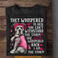 Pitbull Dog Breast Cancer Awareness T-shirt, I Am The Storm Pink Ribbon Tees Gift For Dog Lover