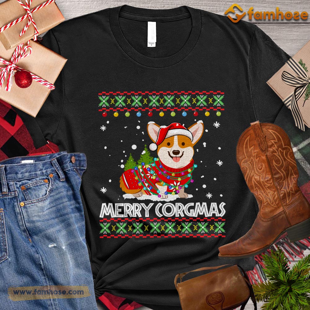 Christmas Dog T-shirt, Merry Cogmas Gift For Dog Lovers, Dog Owners, Dog Tees