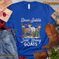 Christmas Goat T-shirt, Dear Santa Just Bring Goats Christmas Gift For Goat Lovers, Goat Farm, Goat Tees