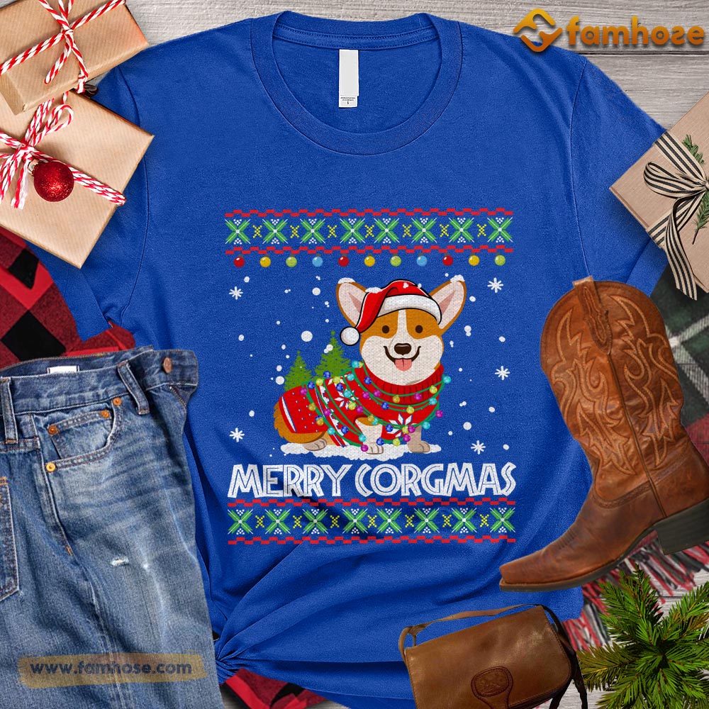 Christmas Dog T-shirt, Merry Cogmas Gift For Dog Lovers, Dog Owners, Dog Tees